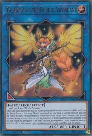 Gullveig of the Nordic Ascendant [LEHD-ENB00] Ultra Rare - Yu-Gi-Oh! - Card Brawlers | Quebec | Canada |