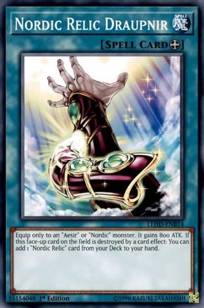 Nordic Relic Draupnir [LEHD-ENB14] Common - Yu-Gi-Oh! - Card Brawlers | Quebec | Canada |