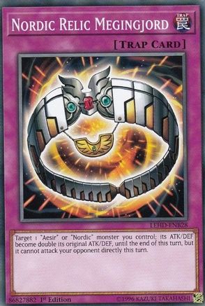 Nordic Relic Megingjord [LEHD-ENB28] Common - Yu-Gi-Oh! - Card Brawlers | Quebec | Canada |