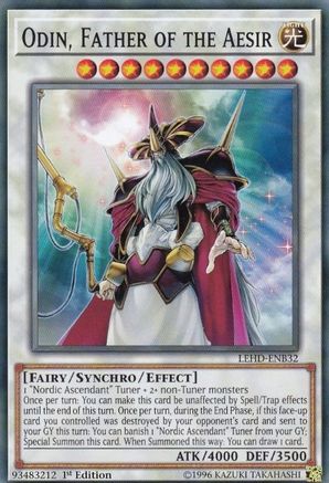 Odin, Father of the Aesir [LEHD-ENB32] Common - Yu-Gi-Oh! - Card Brawlers | Quebec | Canada |