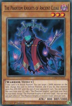 The Phantom Knights of Ancient Cloak [LEHD-ENC01] Common - Yu-Gi-Oh! - Card Brawlers | Quebec | Canada |