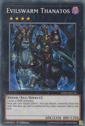 Evilswarm Thanatos [LEHD-ENC36] Common - Yu-Gi-Oh! - Card Brawlers | Quebec | Canada |