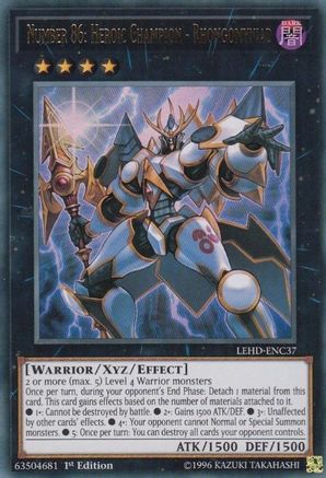 Number 86: Heroic Champion - Rhongomyniad [LEHD-ENC37] Ultra Rare - Yu-Gi-Oh! - Card Brawlers | Quebec | Canada |