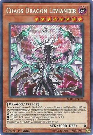 Chaos Dragon Levianeer [SOFU-EN025] Secret Rare - Yu-Gi-Oh! - Card Brawlers | Quebec | Canada |