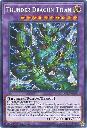 Thunder Dragon Titan [SOFU-EN036] Secret Rare - Yu-Gi-Oh! - Card Brawlers | Quebec | Canada |