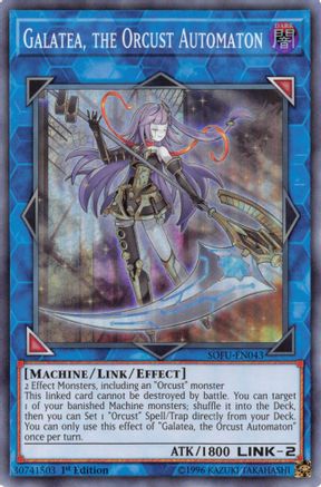Galatea, the Orcust Automaton [SOFU-EN043] Super Rare - Yu-Gi-Oh! - Card Brawlers | Quebec | Canada |