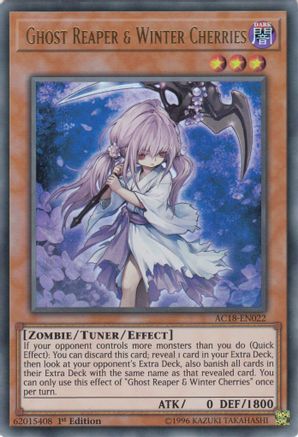 Ghost Reaper & Winter Cherries [AC18-EN022] Ultra Rare - Yu-Gi-Oh! - Card Brawlers | Quebec | Canada |