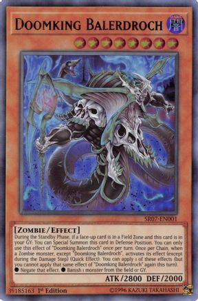 Doomking Balerdroch [SR07-EN001] Ultra Rare - Yu-Gi-Oh! - Card Brawlers | Quebec | Canada |