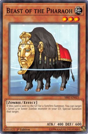 Beast of the Pharaoh [SR07-EN021] Common - Yu-Gi-Oh! - Card Brawlers | Quebec | Canada |