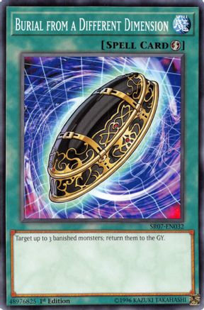 Burial from a Different Dimension [SR07-EN032] Common - Yu-Gi-Oh! - Card Brawlers | Quebec | Canada |