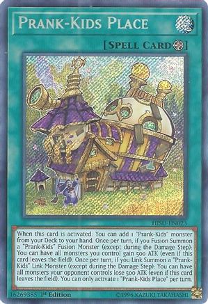 Prank-Kids Place [HISU-EN023] Secret Rare - Yu-Gi-Oh! - Card Brawlers | Quebec | Canada |