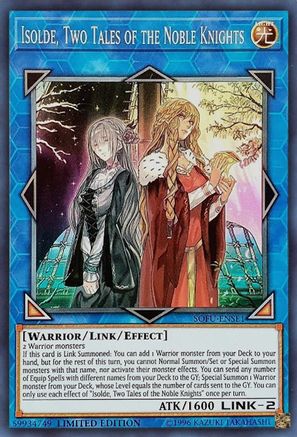 Isolde, Two Tales of the Noble Knights [SOFU-ENSE1] Super Rare - Yu-Gi-Oh! - Card Brawlers | Quebec | Canada |