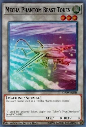 Mecha Phantom Beast Token - "Dracossack" [OP09-EN026] Super Rare - Yu-Gi-Oh! - Card Brawlers | Quebec | Canada |