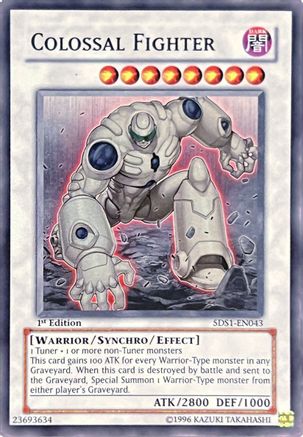 Colossal Fighter [5DS1-EN043] Super Rare - Yu-Gi-Oh! - Card Brawlers | Quebec | Canada |