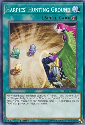 Harpies' Hunting Ground [LED4-EN009] Common - Yu-Gi-Oh! - Card Brawlers | Quebec | Canada |