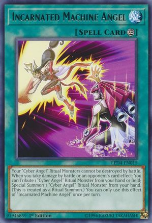 Incarnated Machine Angel [LED4-EN015] Rare - Yu-Gi-Oh! - Card Brawlers | Quebec | Canada |