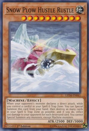 Snow Plow Hustle Rustle [LED4-EN041] Common - Yu-Gi-Oh! - Card Brawlers | Quebec | Canada |