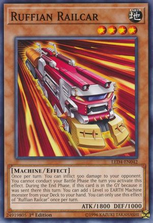 Ruffian Railcar [LED4-EN042] Common - Yu-Gi-Oh! - Card Brawlers | Quebec | Canada |