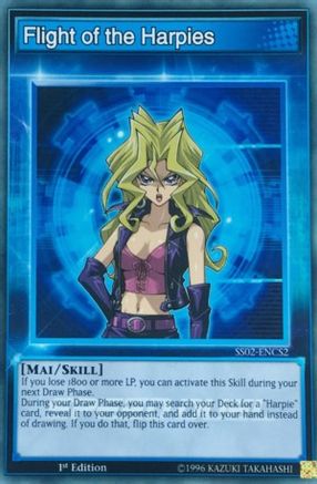 Flight of the Harpies [SS02-ENCS2] Common - Yu-Gi-Oh! - Card Brawlers | Quebec | Canada |