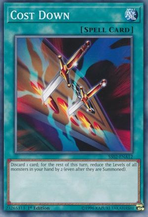 Cost Down [SS02-ENA12] Common - Yu-Gi-Oh! - Card Brawlers | Quebec | Canada |
