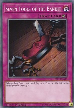 Seven Tools of the Bandit [SS01-ENA18] Common - Yu-Gi-Oh! - Card Brawlers | Quebec | Canada |