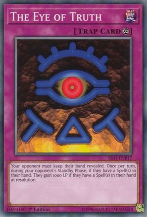 The Eye of Truth [SS01-ENB17] Common - Yu-Gi-Oh! - Card Brawlers | Quebec | Canada |