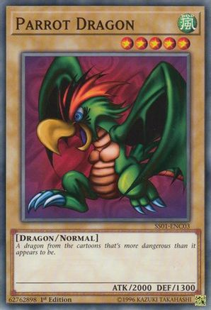 Parrot Dragon [SS01-ENC03] Common - Yu-Gi-Oh! - Card Brawlers | Quebec | Canada |