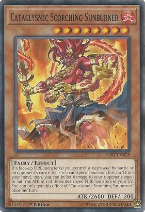 Cataclysmic Scorching Sunburner [SAST-EN028] Common - Yu-Gi-Oh! - Card Brawlers | Quebec | Canada |