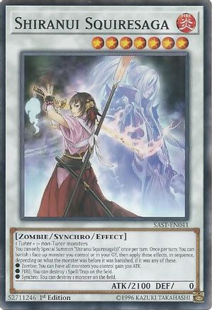Shiranui Squiresaga [SAST-EN041] Common - Yu-Gi-Oh! - Card Brawlers | Quebec | Canada |