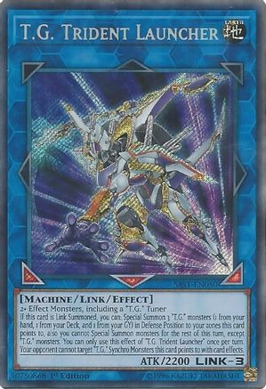T.G. Trident Launcher [SAST-EN050] Secret Rare - Yu-Gi-Oh! - Card Brawlers | Quebec | Canada |