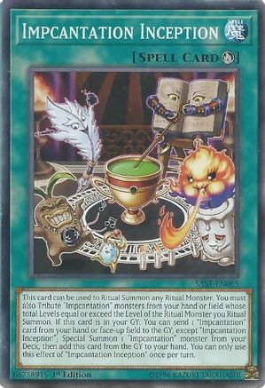 Impcantation Inception [SAST-EN065] Common - Yu-Gi-Oh! - Card Brawlers | Quebec | Canada |