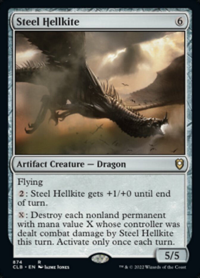 Steel Hellkite [Commander Legends: Battle for Baldur's Gate] - Magic: The Gathering - Card Brawlers | Quebec | Canada |