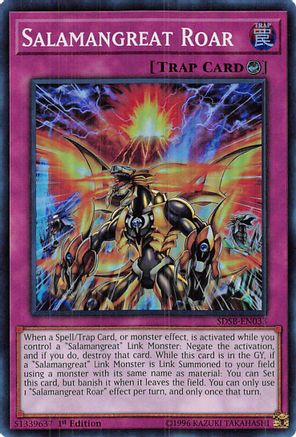 Salamangreat Roar [SDSB-EN033] Super Rare - Yu-Gi-Oh! - Card Brawlers | Quebec | Canada |