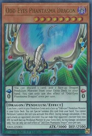 Odd-Eyes Phantasma Dragon [YA05-EN001] Ultra Rare - Yu-Gi-Oh! - Card Brawlers | Quebec | Canada |