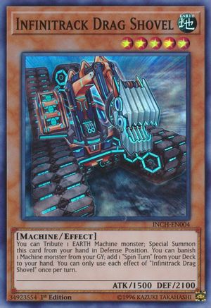 Infinitrack Drag Shovel [INCH-EN004] Super Rare - Yu-Gi-Oh! - Card Brawlers | Quebec | Canada |