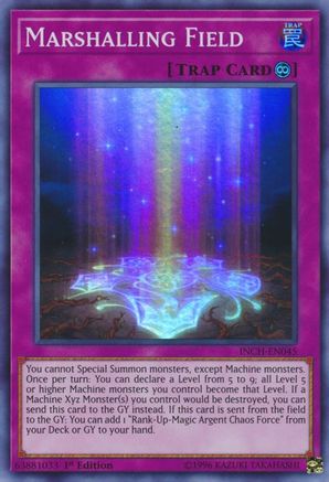 Marshalling Field [INCH-EN045] Super Rare - Yu-Gi-Oh! - Card Brawlers | Quebec | Canada |