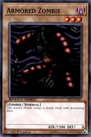 Armored Zombie [SBLS-EN027] Common - Yu-Gi-Oh! - Card Brawlers | Quebec | Canada |