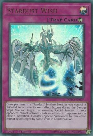 Stardust Wish [DUPO-EN007] Ultra Rare - Yu-Gi-Oh! - Card Brawlers | Quebec | Canada |