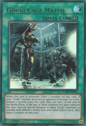 Gouki Cage Match [DUPO-EN024] Ultra Rare - Yu-Gi-Oh! - Card Brawlers | Quebec | Canada |