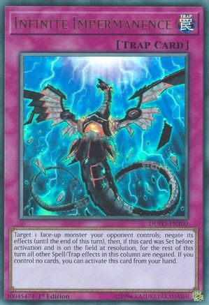 Infinite Impermanence [DUPO-EN100] Ultra Rare - Yu-Gi-Oh! - Card Brawlers | Quebec | Canada |