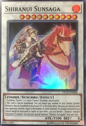 Shiranui Sunsaga [OP10-EN008] Super Rare - Yu-Gi-Oh! - Card Brawlers | Quebec | Canada |