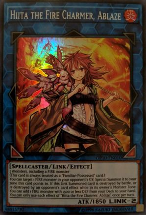 Hiita the Fire Charmer, Ablaze [OP10-EN010] Super Rare - Yu-Gi-Oh! - Card Brawlers | Quebec | Canada |