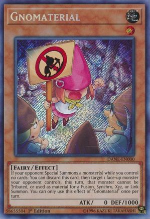 Gnomaterial [DANE-EN000] Secret Rare - Yu-Gi-Oh! - Card Brawlers | Quebec | Canada |
