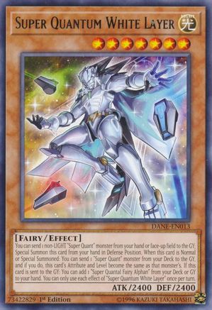 Super Quantum White Layer [DANE-EN013] Rare - Yu-Gi-Oh! - Card Brawlers | Quebec | Canada |
