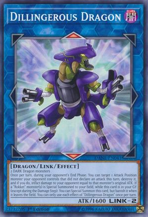 Dillingerous Dragon [DANE-EN041] Common - Yu-Gi-Oh! - Card Brawlers | Quebec | Canada |