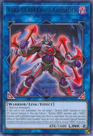Xtra HERO Cross Crusader [DANE-EN045] Rare - Yu-Gi-Oh! - Card Brawlers | Quebec | Canada |