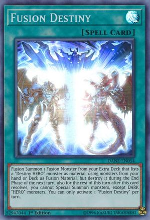 Fusion Destiny [DANE-EN054] Super Rare - Yu-Gi-Oh! - Card Brawlers | Quebec | Canada |