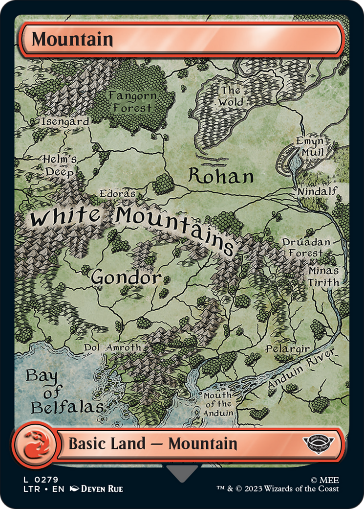 Mountain (279) [The Lord of the Rings: Tales of Middle-Earth] - Magic: The Gathering - Card Brawlers | Quebec | Canada |