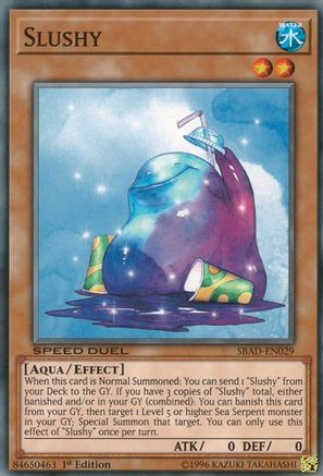 Slushy [SBAD-EN029] Common - Yu-Gi-Oh! - Card Brawlers | Quebec | Canada |