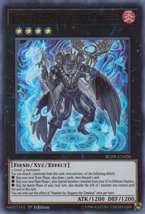 Number 60: Dugares the Timeless [BLHR-EN028] Ultra Rare - Yu-Gi-Oh! - Card Brawlers | Quebec | Canada |